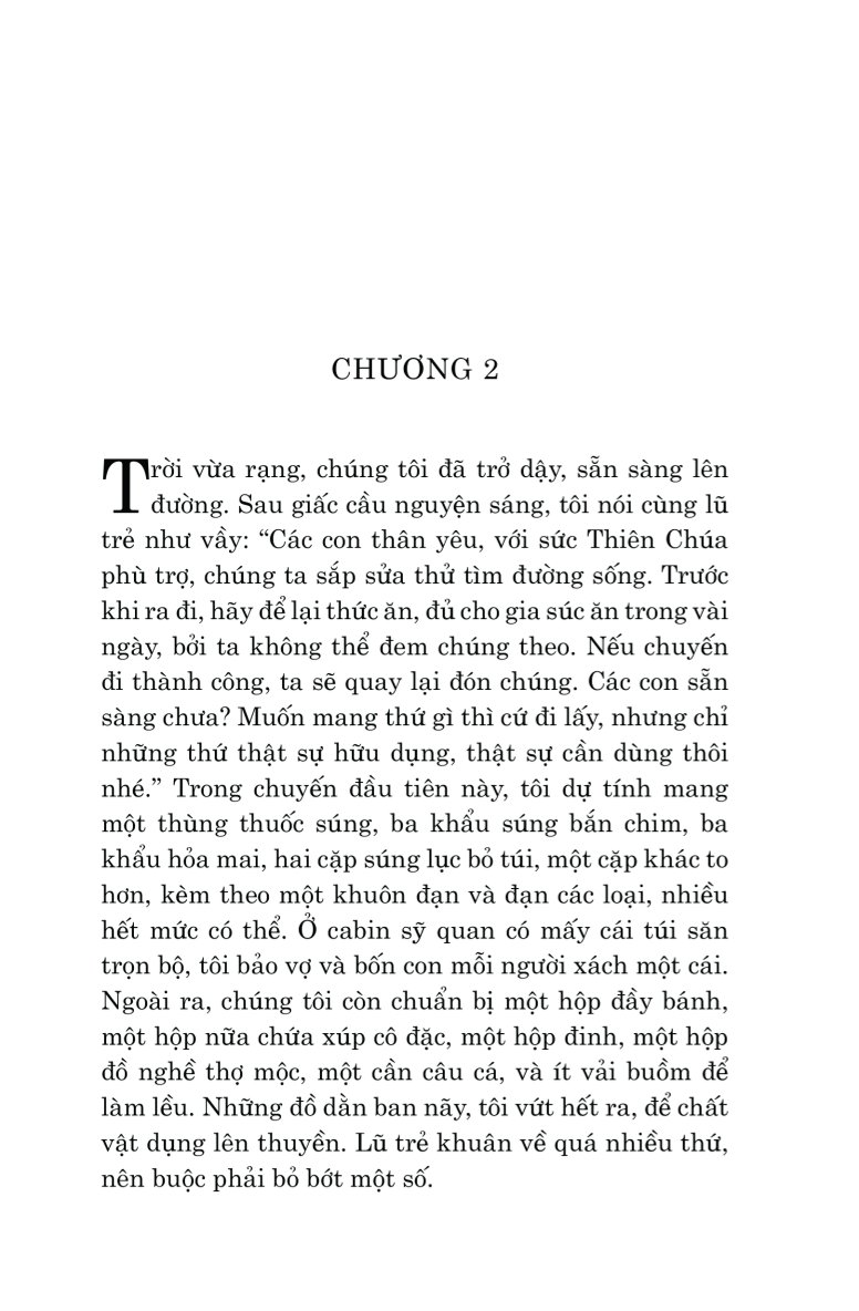 Văn Học Cổ Điển - Gia Đình Robinson Thụy Sỹ - Johann David Wyss