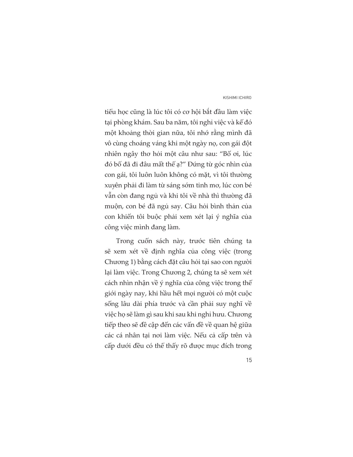 Tại Sao Chúng Ta Phải Đi Làm? - 
Kishimi Ichiro