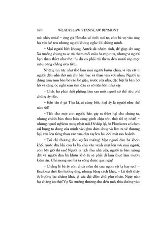  Trăm Năm Nobel - Nông Dân, 2 Tập - Władysław Stanisław Reymont 