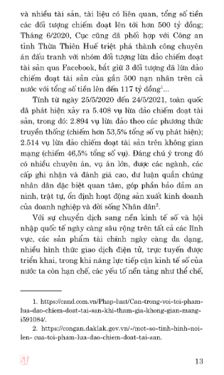 Nhận Diện Các Thủ Đoạn Lừa Đảo Chiếm Đoạt Tài Sản Và Biện Pháp Phòng Ngừa  - Luật gia Trương Ngọc Liêu - (NXB CTQG)