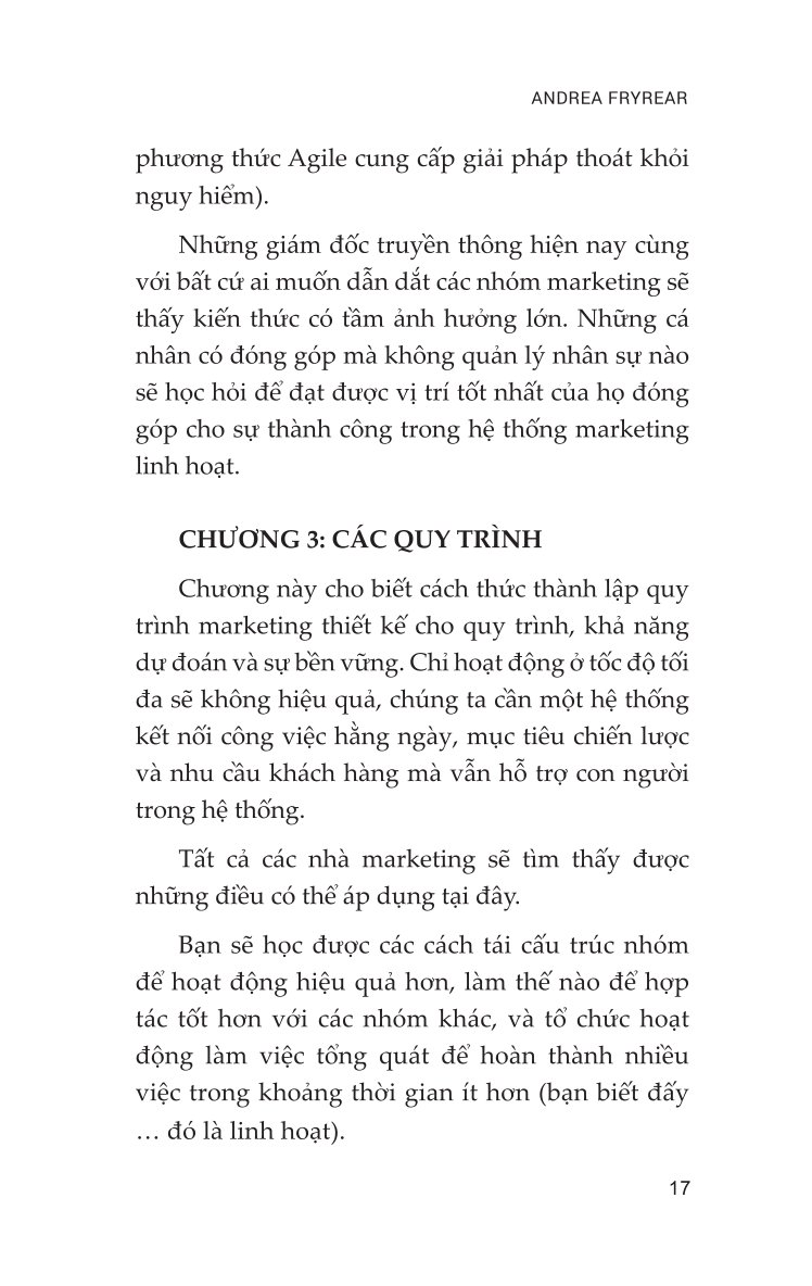 Ứng Dụng Agile Marketing - Andrea Fryrear