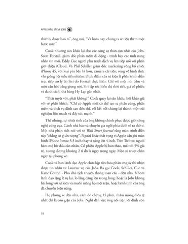  Apple Hậu Steve Jobs - Tripp Mickle 