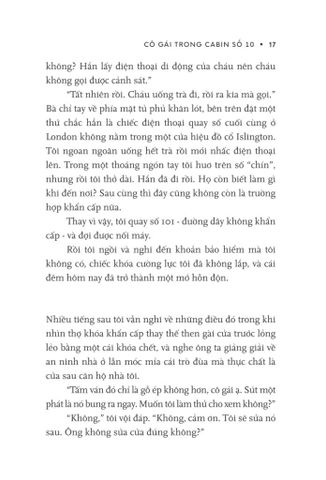  Cô Gái Trong Cabin Số 10 - Ruth Ware 