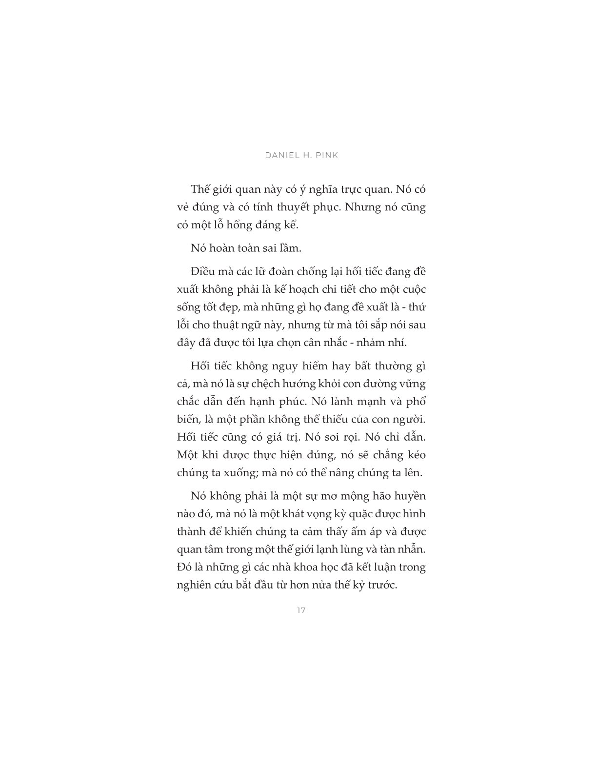 Sức Mạnh Của Sự Hối Tiếc - S Daniel H. Pink