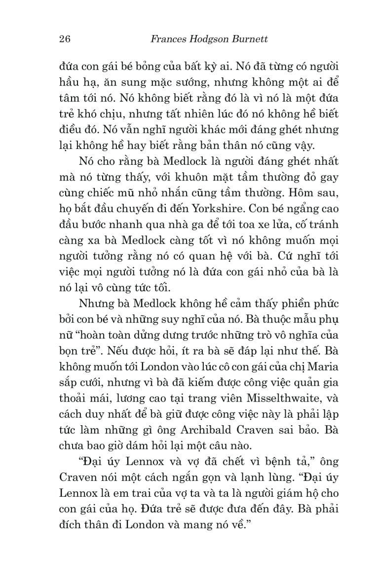 Văn Học Cổ Điển - Khu Vườn Bí Mật - Frances Hodgson Burnett