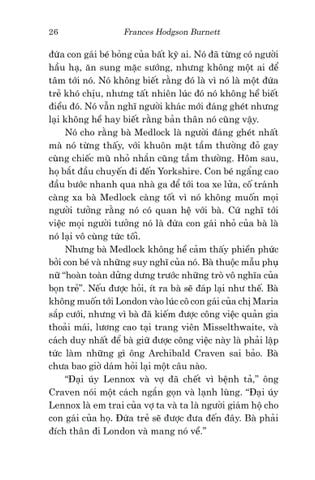  Văn Học Cổ Điển - Khu Vườn Bí Mật - Frances Hodgson Burnett 