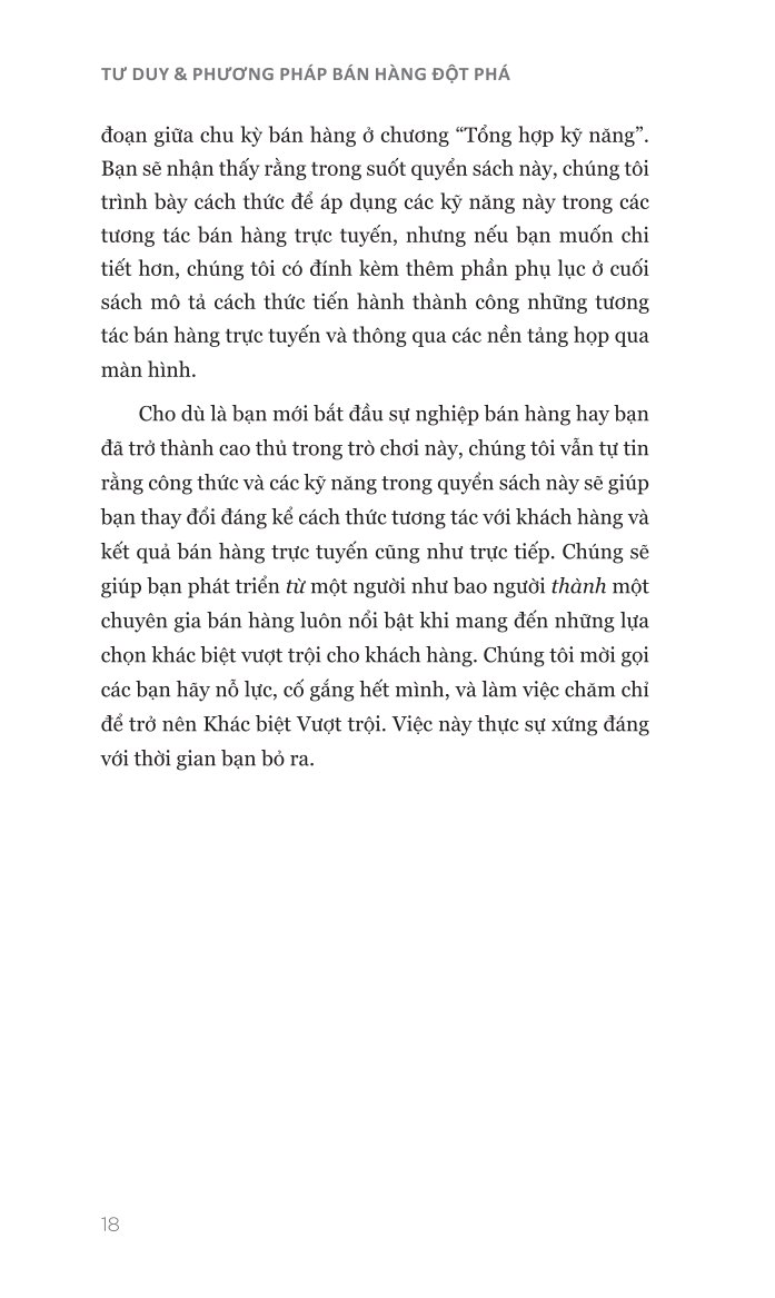 Tư Duy và Phương Pháp Bán Hàng Đột Phá - Strikingly Different Selling - Nhiều Tác Giả