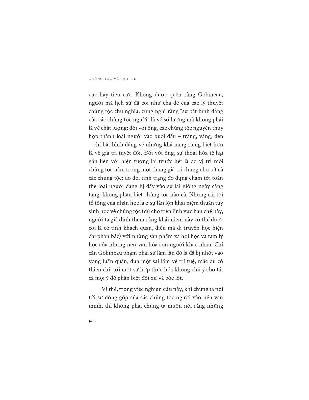 Chủng Tộc Và Lịch Sử - Claude Lévi-Strauss