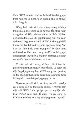  PDCA – Lập Kế Hoạch Thực Chiến, Quản Lý Rủi Ro Và Tối Ưu Hiệu Suất - Tomita Kazumasa 