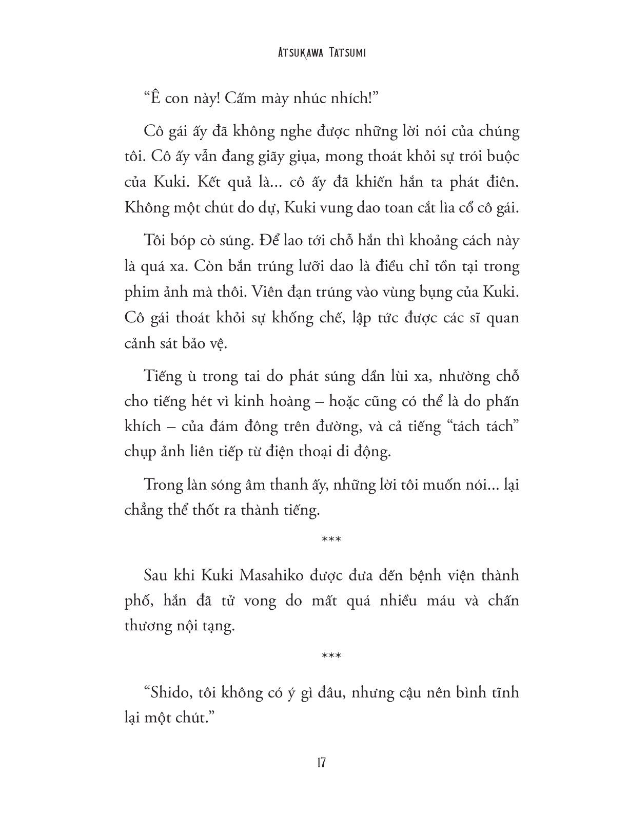 Ký Ức Của Tinh Vịnh Sư - Atsukawa Tatsumi