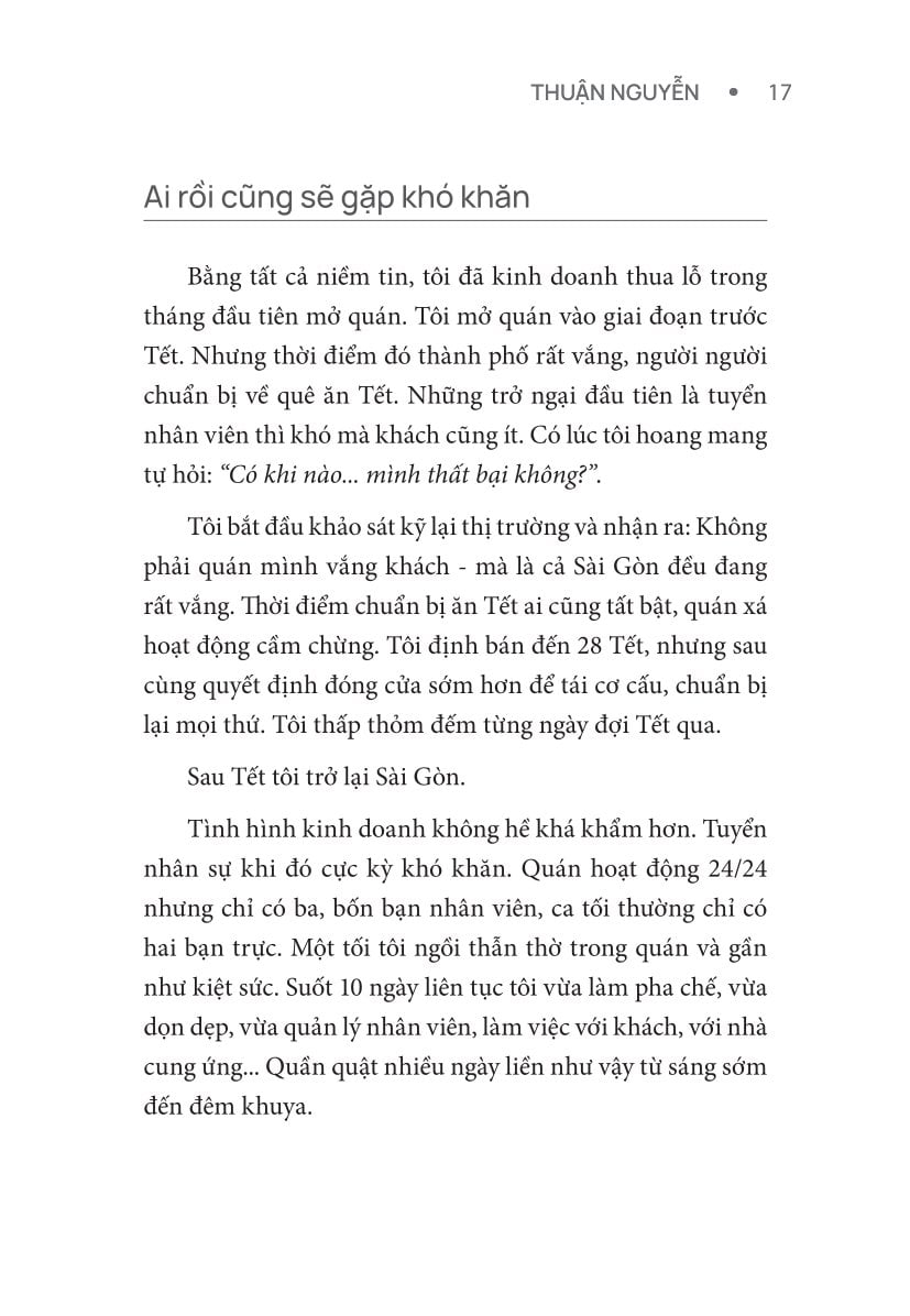 7 Ngày Học Kinh Doanh F&B - Để Bạn Làm Đúng Mọi Thứ Ngay Từ Đầu - Thuận Nguyễn