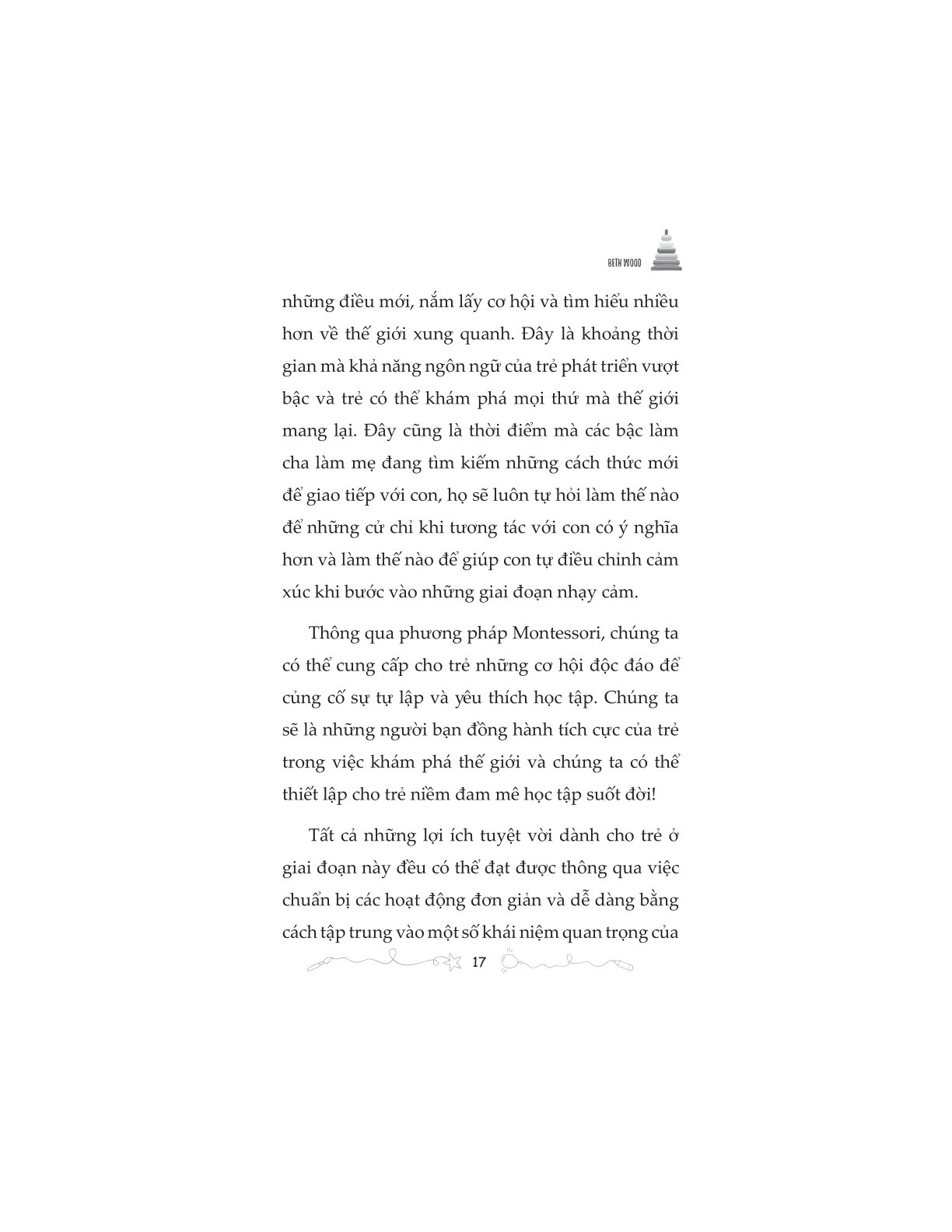 Montessori - Phương Pháp Giáo Dục Sớm Tôn Trọng Tiềm Năng Trẻ - Beth Wood