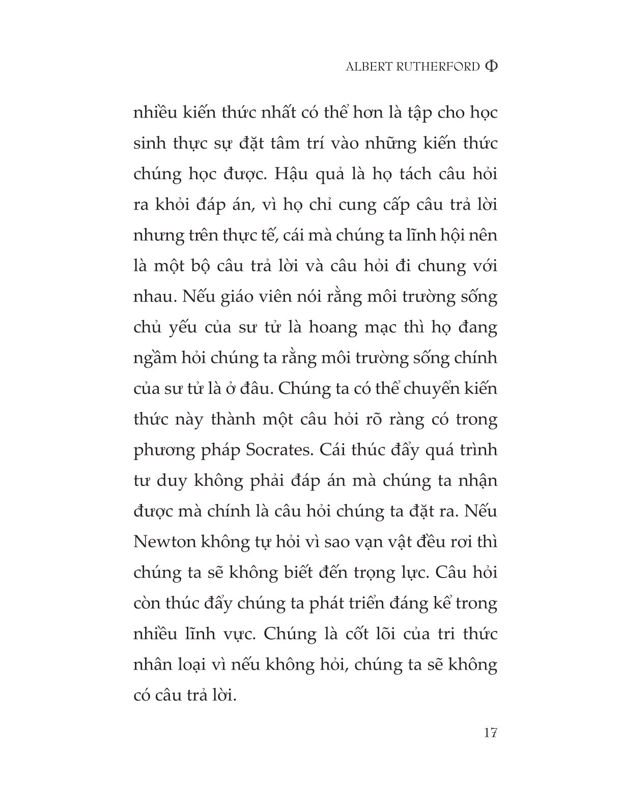 Tư Duy Phản Biện Như Một Triết Gia - Albert Rutherford