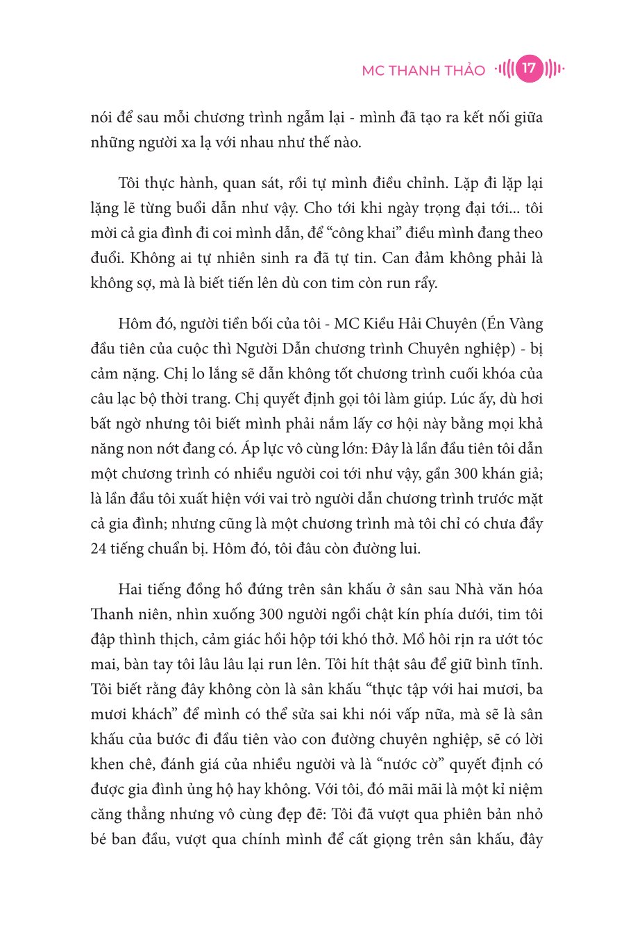 Giao Tiếp Chạm Chân Thành - MC Thanh Thảo