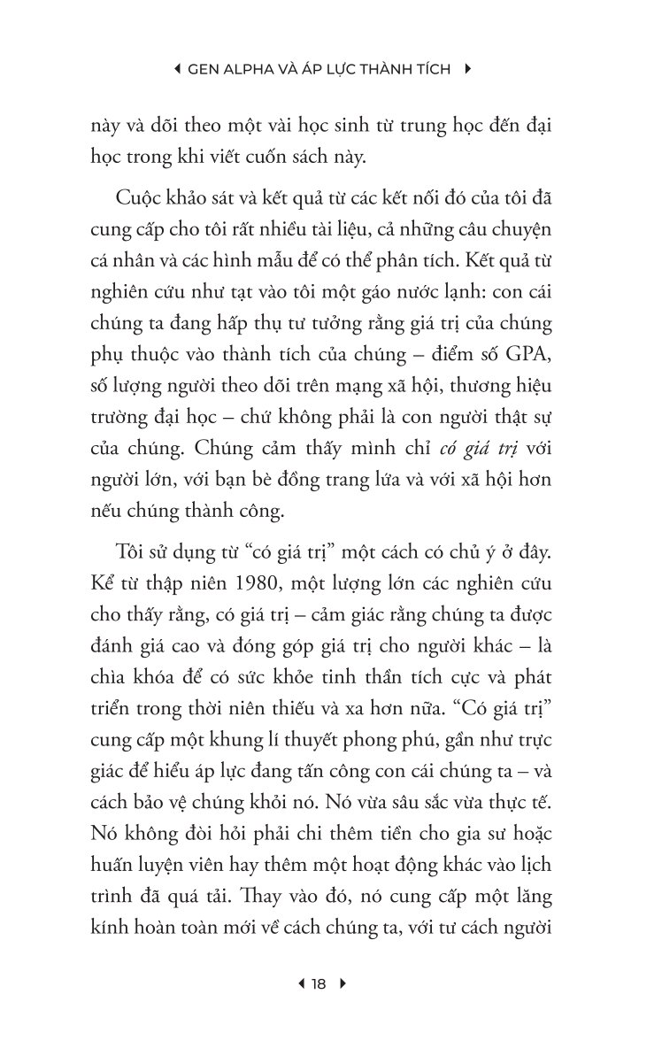 Gen Alpha Và Áp Lực Thành Tích - Jennifer Breheny Wallace