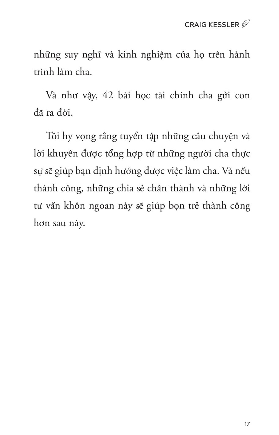 Những Lá Thư Cha Gửi Con - Craig Kessler