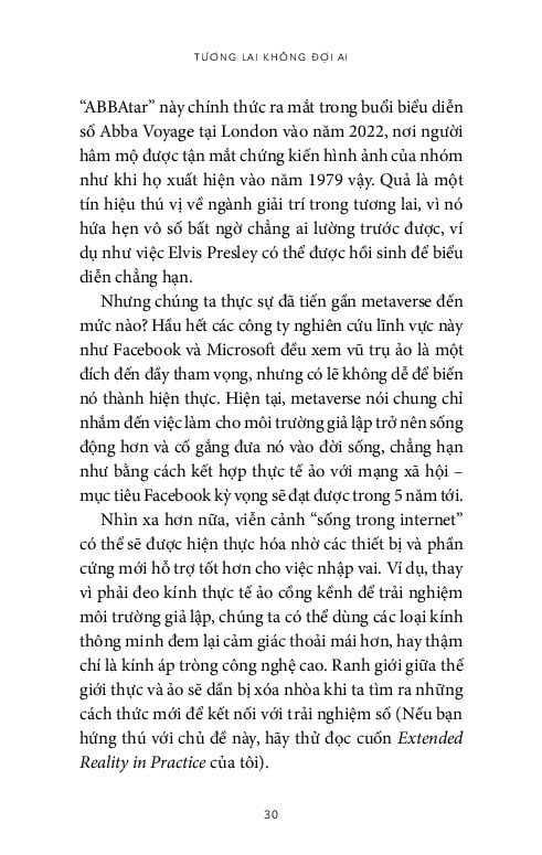 Tương Lai Không Đợi Ai - 
Bernard Marr