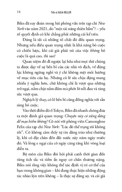 Từ Bỏ Để Tự Do - 
Julia Keller