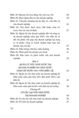  Luật Quản Lý Và Đầu Tư Vốn Nhà Nước Tại Doanh Nghiệp Năm 2025 - Quốc hội - NXB CTQG 