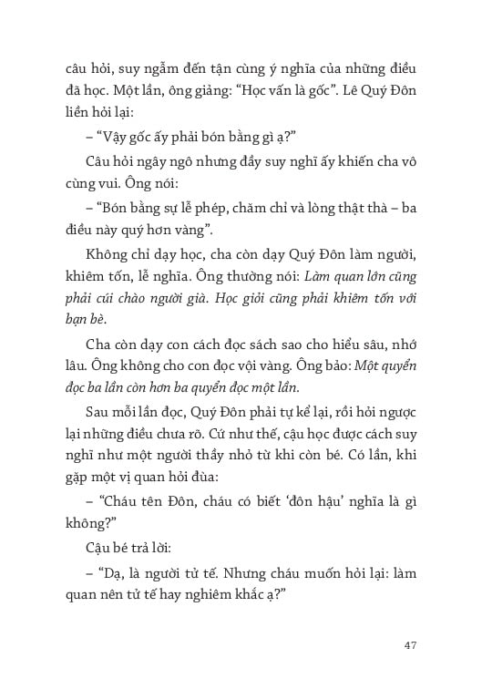 Thời Niên Thiếu Của Danh Nhân Nước Việt - Thời Niên Thiếu Của Lê Quý Đôn - Vũ Thị Thanh