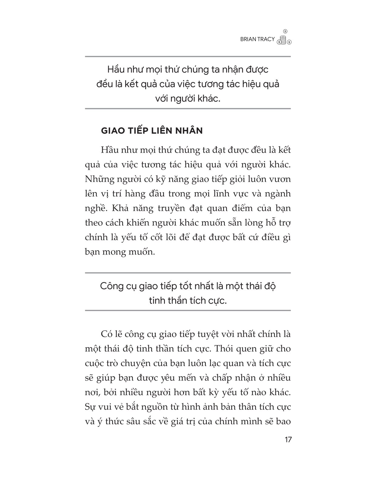 Kiếm Tiền Là Kỹ Năng – Giữ Tiền Là Kỷ Luật – Đầu Tư Là Nghệ Thuật - Brian Tracy