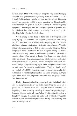  Điểm Kỳ Dị Đã Cận Kề - 
Ray Kurzweil 