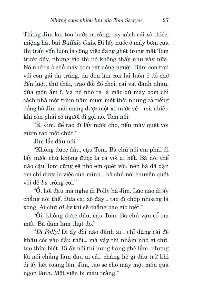 Văn Học Cổ Điển - Những Cuộc Phiêu Lưu Của Tom Sawyer - Mark Twain