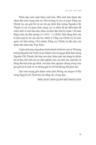  Combo 2 Quyển Những Câu Chuyện Về Đại Tướng Nguyễn Chí Thanh + Gia Đình Bạn Bè Đất Nước - Hồi Ký Nguyễn Thị Bình 