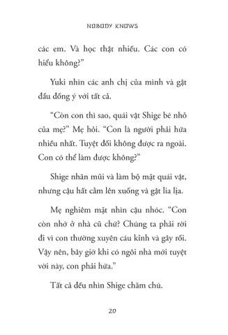  Nobody Knows - Những Đứa Trẻ Bị Bỏ Quên - Shelley Tanaka 