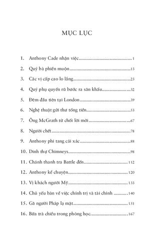  Bí Mật Dinh Thự Chimneys - Agatha Christie 