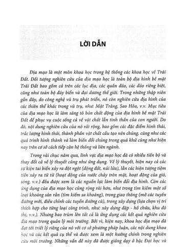  Địa Mạo Và Thay Đổi Môi Trường Toàn Cầu - Nhiều Tác Giả 