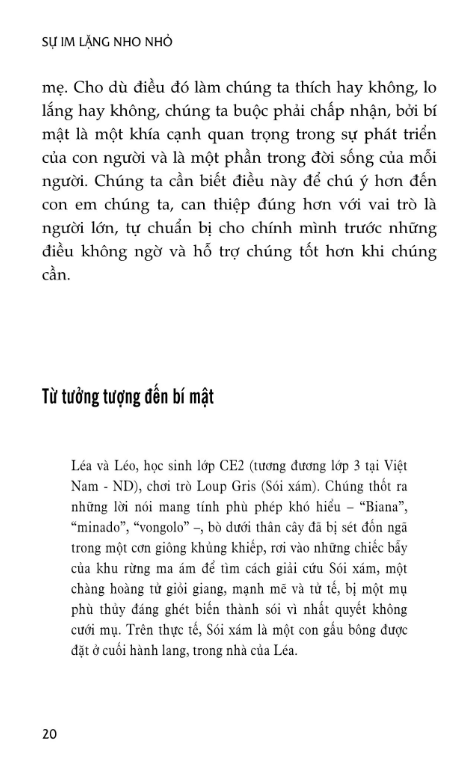 Sự Im Lặng Nho Nhỏ - Những Lời Nói Dối Nho Nhỏ - Khu Vườn Bí Mật Của Trẻ Em - Dana Castro