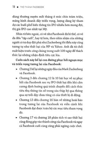  { Trưng Bày } Trở Thành Facebook - 10 
Thách Thức Trên Con Đường 
Tái Lập Thế Giới - Mike Hoeffinger 
