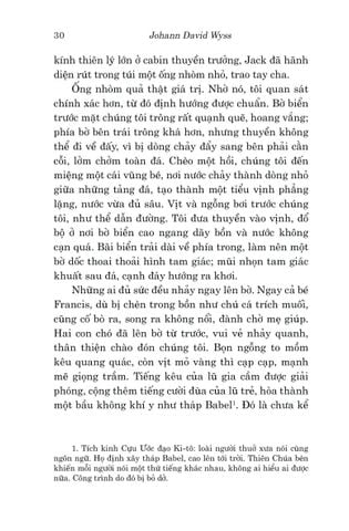  Văn Học Cổ Điển - Gia Đình Robinson Thụy Sỹ - Johann David Wyss 