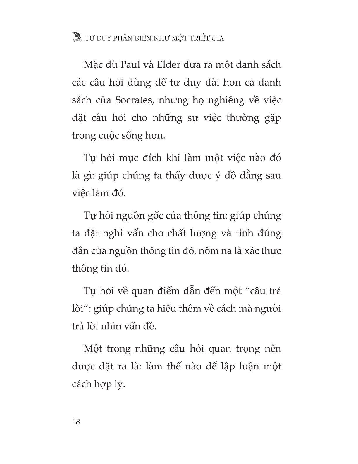 Tư Duy Phản Biện Như Một Triết Gia - Albert Rutherford