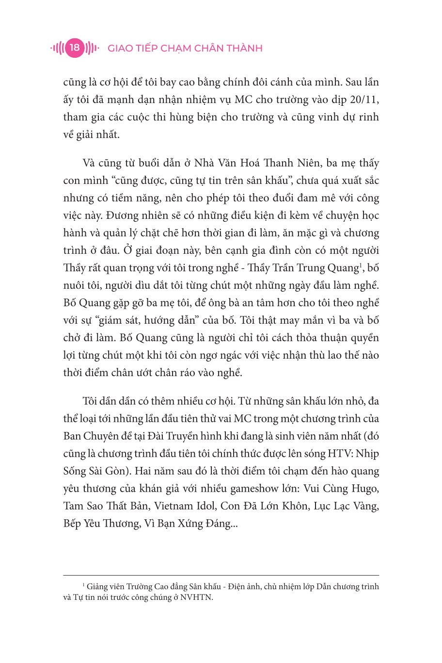 Giao Tiếp Chạm Chân Thành - MC Thanh Thảo