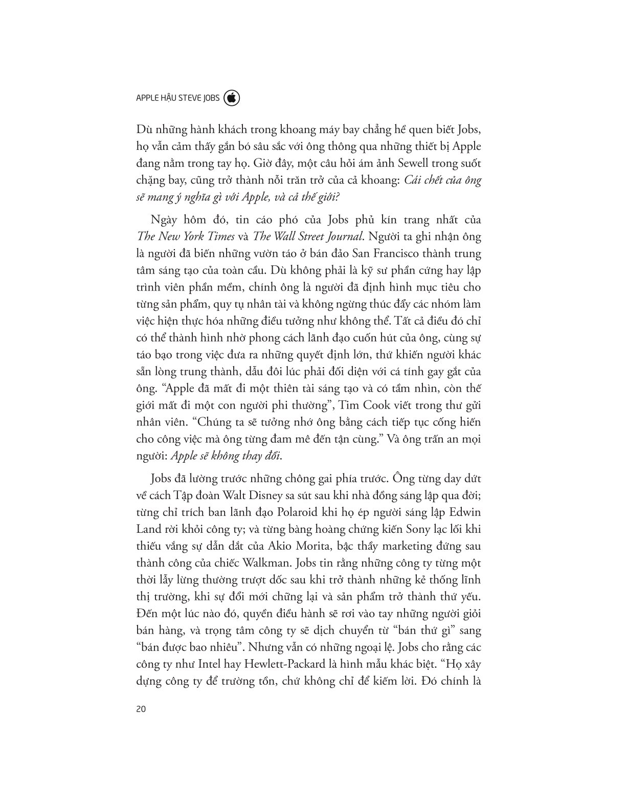 Apple Hậu Steve Jobs - Tripp Mickle