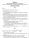  Đề Thi Vào Lớp 10 Môn Toán (Dùng Chung Cho Bộ SGK Hiện Hành) -  
Nguyễn Đình Độ 