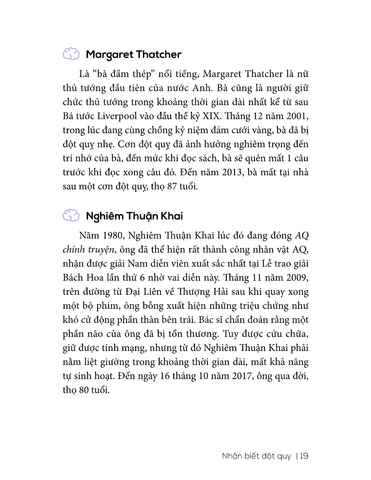  Đột Quỵ - Cách Phòng Tránh Và Phục Hồi - Cố Thanh, Tạ Lâm 