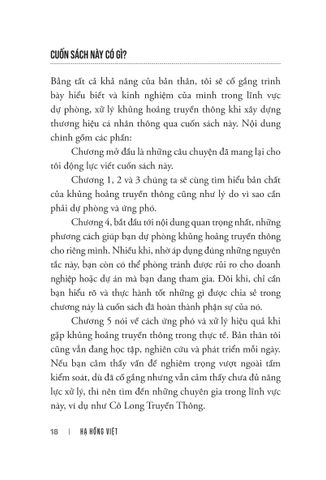  Xây 1 Đời Sập 1 Đêm - Dự Phòng Và Ứng Phó Khủng Hoảng Truyền Thông Khi Xây Thương Hiệu Cá Nhân - Hạ Hồng Việt 