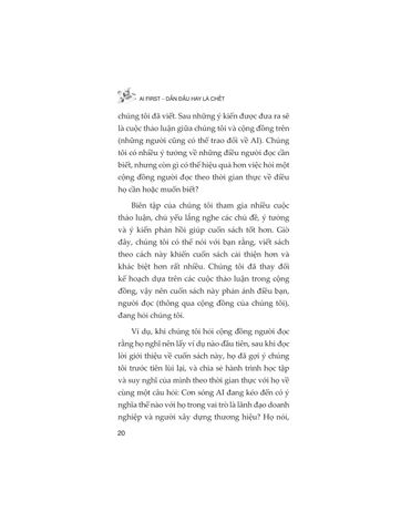  AI First - Dẫn Đầu Hay Là Chết - Adam Brotman, Andy Sack 