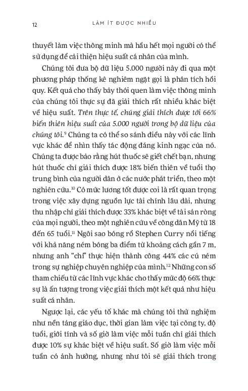 Làm Ít Được Nhiều - Bài Học Từ Những Người Làm Việc Hiệu Quả Nhất - Morten T. Hansen