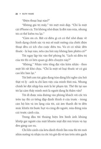  Cô Gái Trong Cabin Số 10 - Ruth Ware 