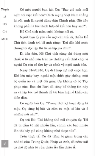 Truyện Về Hồ Chí Minh - Trần Dân Tiên