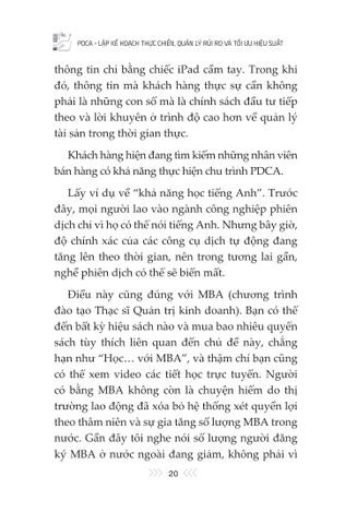  PDCA – Lập Kế Hoạch Thực Chiến, Quản Lý Rủi Ro Và Tối Ưu Hiệu Suất - Tomita Kazumasa 