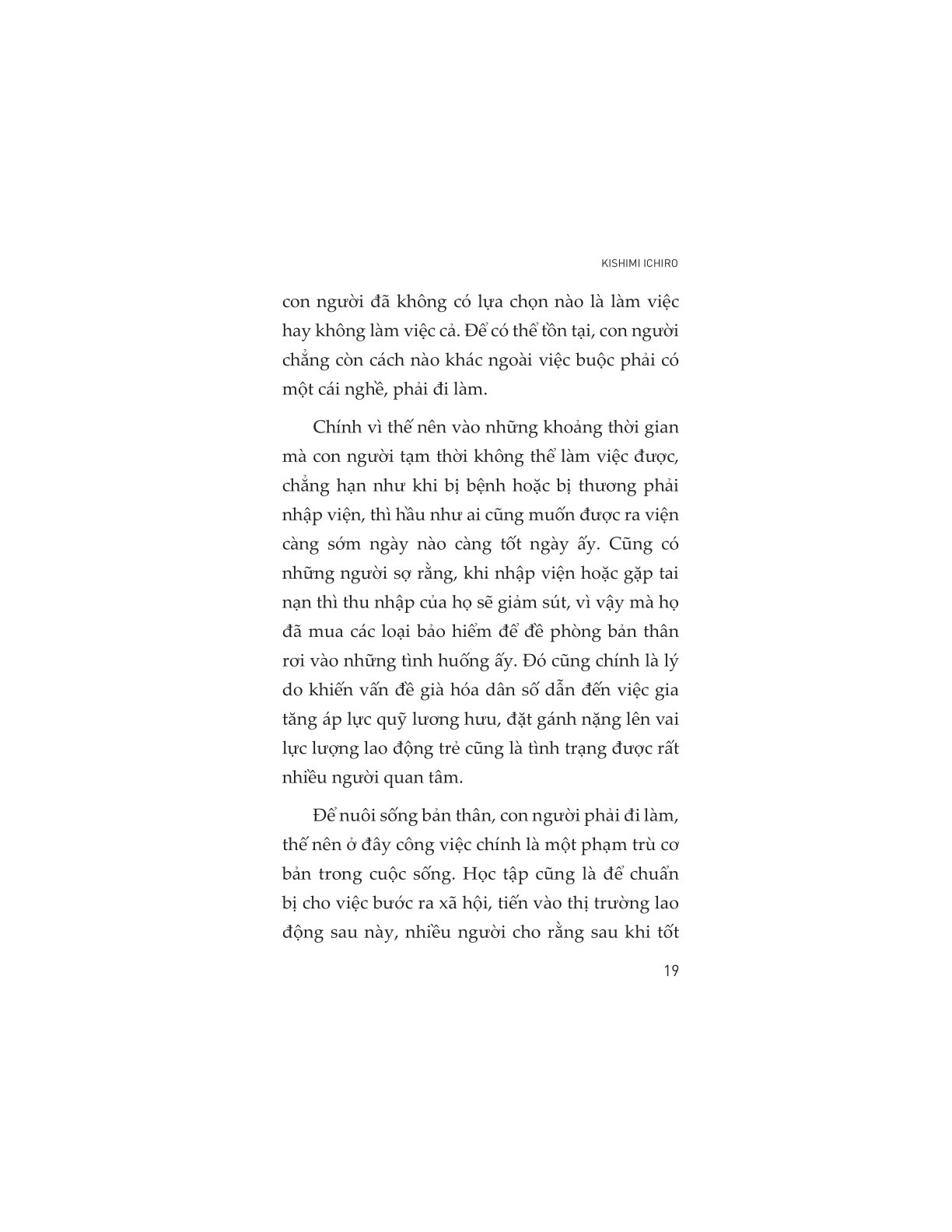 Tại Sao Chúng Ta Phải Đi Làm? - 
Kishimi Ichiro