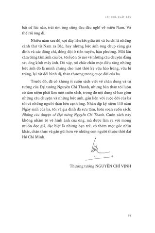  Những Câu Chuyện Về Đại Tướng Nguyễn Chí Thanh - 
Thượng Tướng GS.TS. Nguyễn Chí Vịnh 