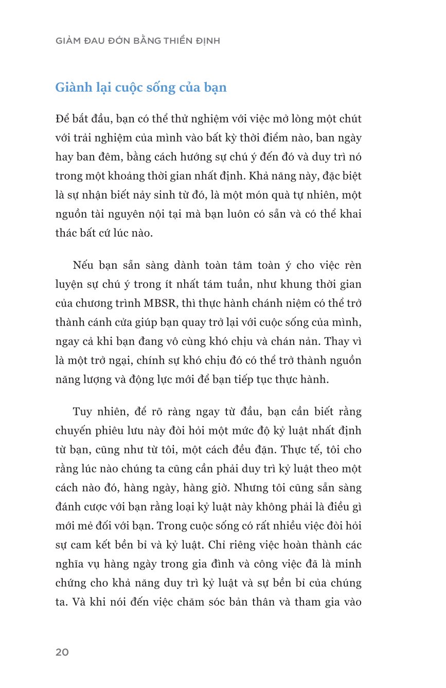 Giảm Đau Đớn Bằng Thiền Định - Mindfulness Meditation For Pain Relief - Jon Kabat-Zinn