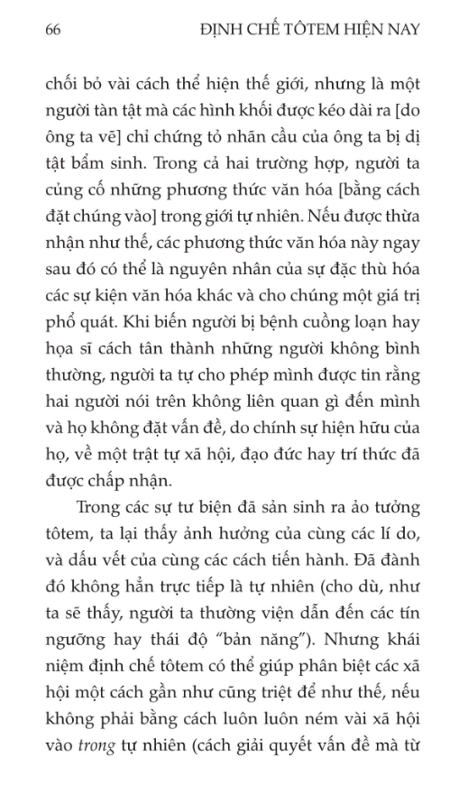 Định Chế Tôtem Hiện Nay - Claude Lévi-Strauss