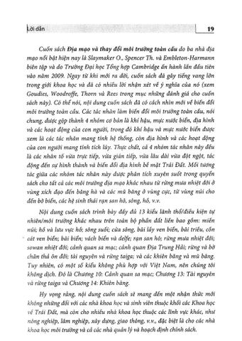  Địa Mạo Và Thay Đổi Môi Trường Toàn Cầu - Nhiều Tác Giả 